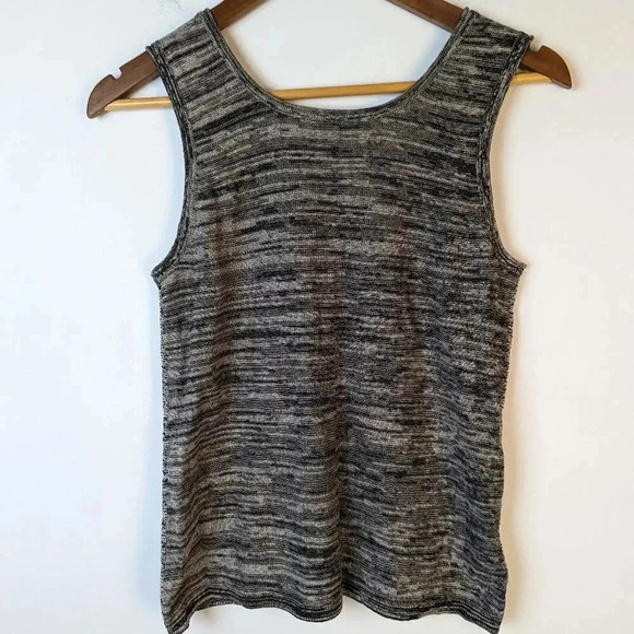 Loft Grey Shimmering Knit Tank / XS - Picture 5 of 5